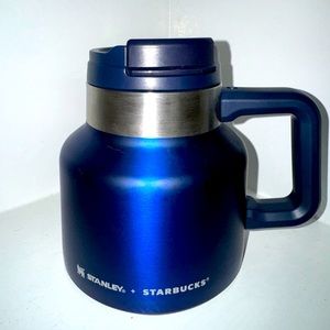 Stanley+Starbucks Stainless Steel Vacuum Desktop Mug - Blue Color 20 Ounce